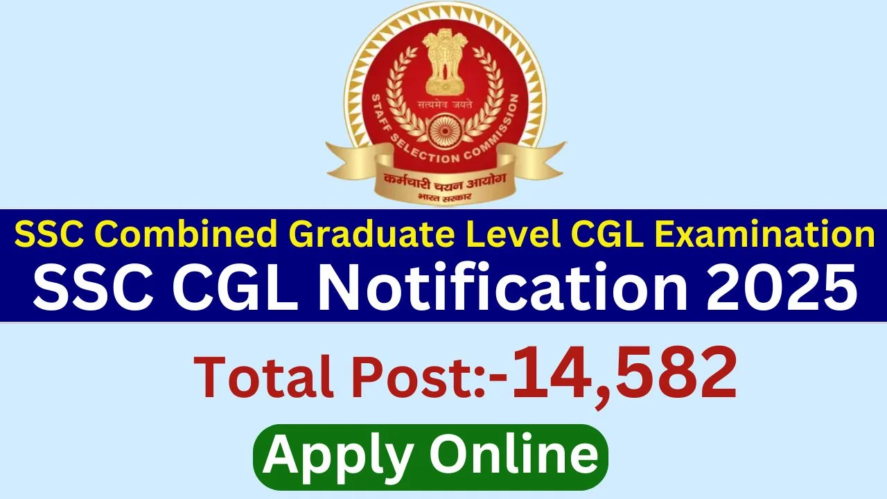 SSC CGL Notification 2025