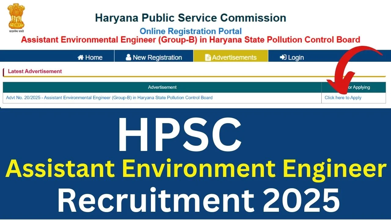 HPSC Assistant Environment Engineer Recruitment