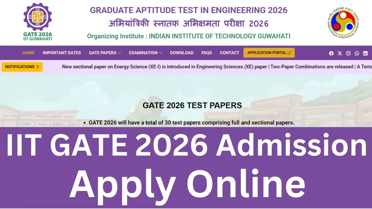 IIT GATE 2026 Admission