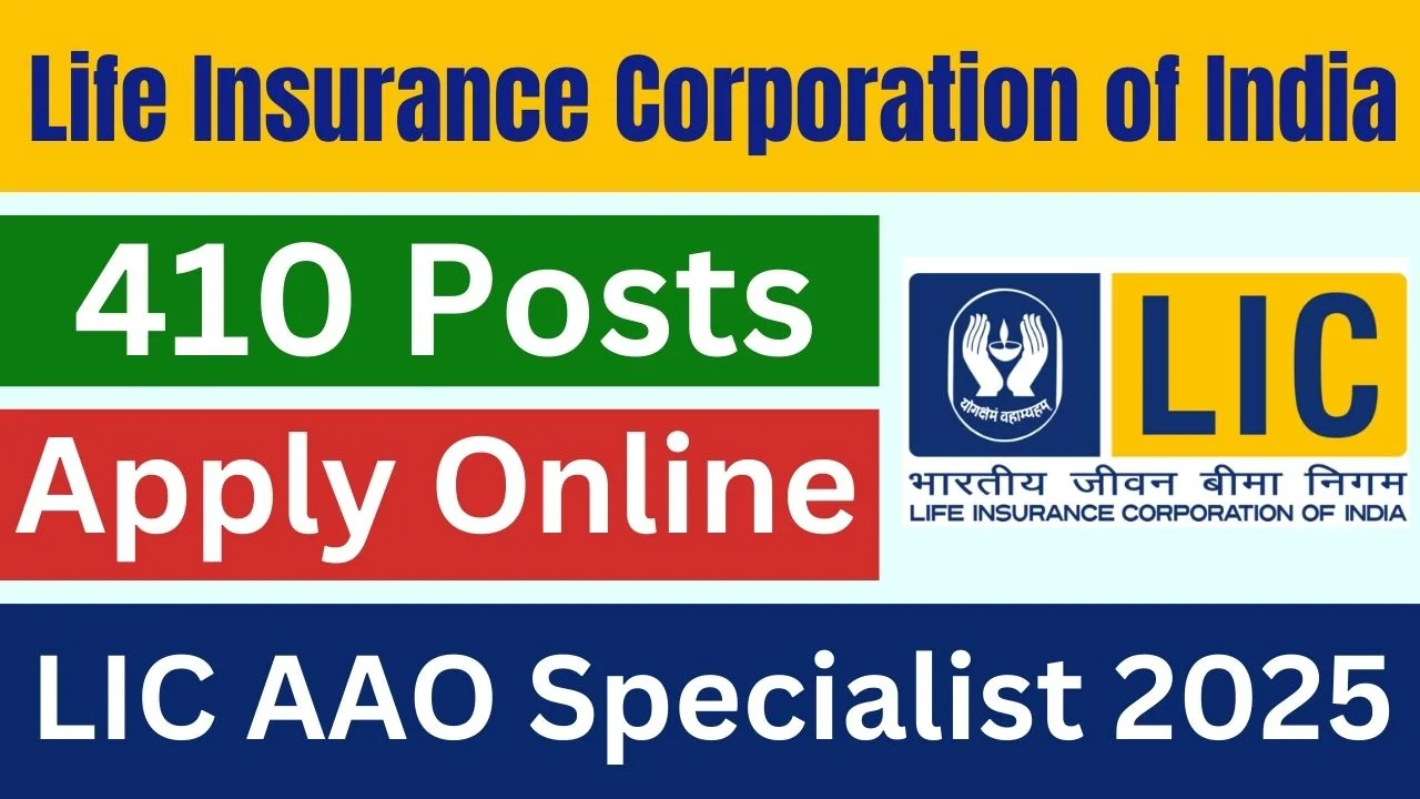 LIC AAO Specialist Recruitment