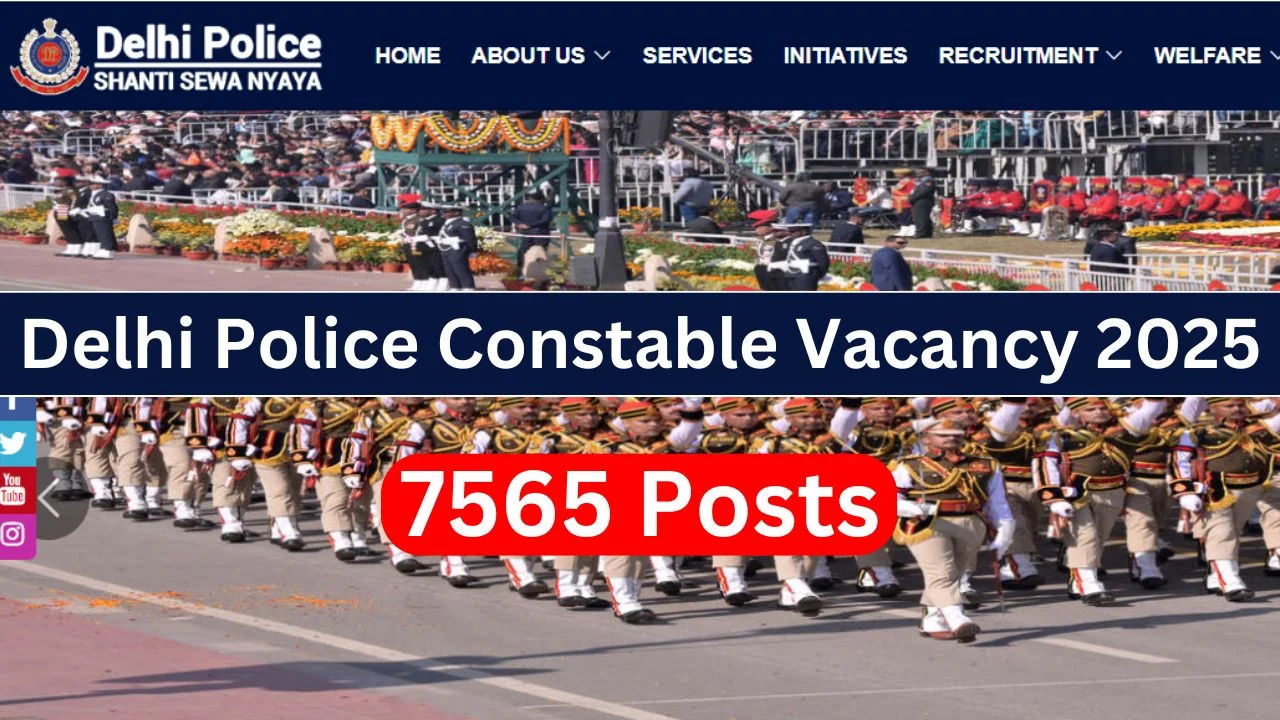 SSC Delhi Police Constable Vacancy