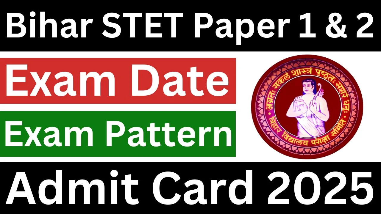 Bihar STET Admit Card