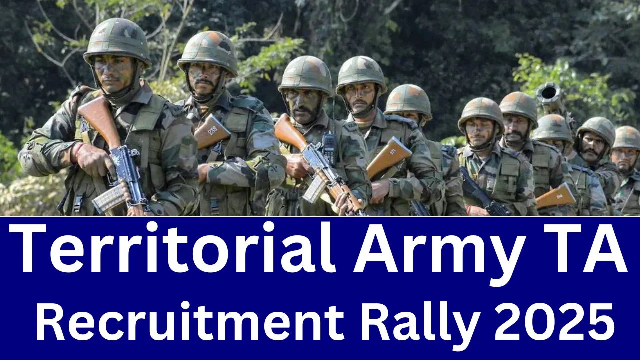 Territorial Army TA Recruitment Rally